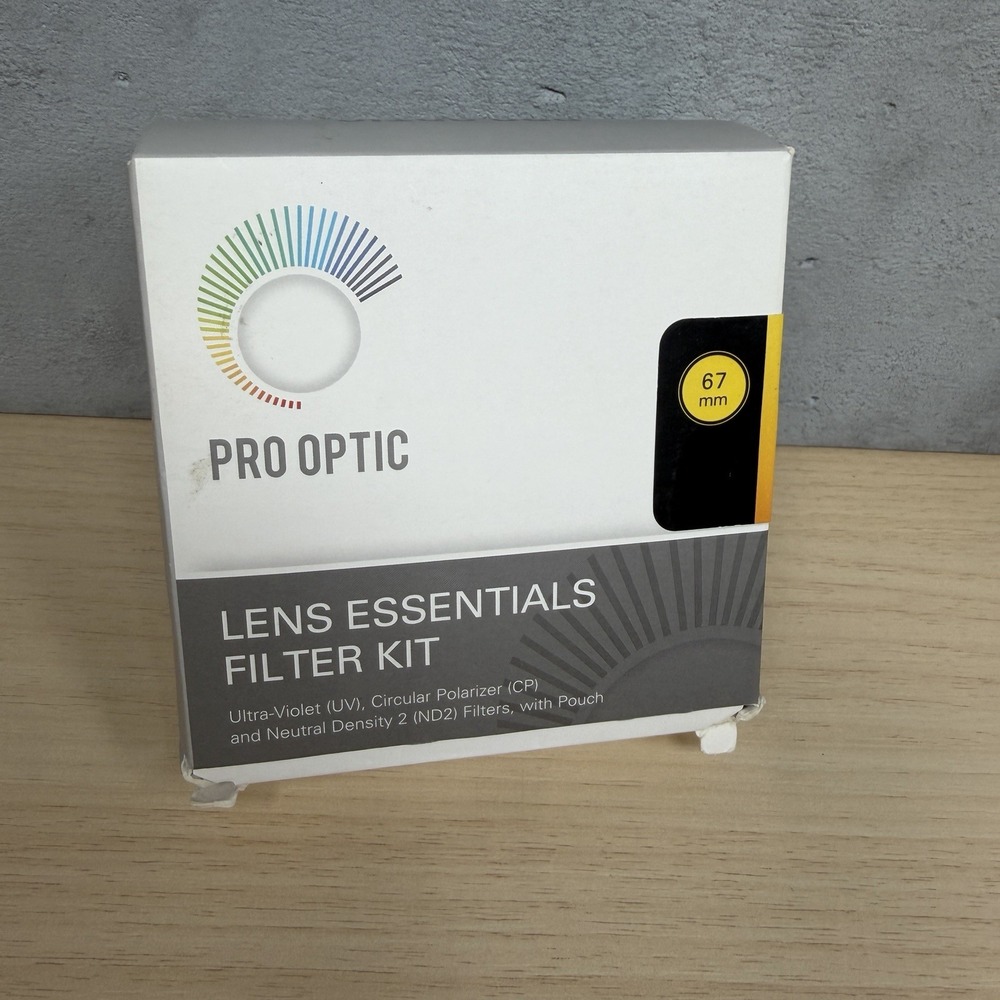 Pro Optic 67mm Digital Essentials Filter Kit